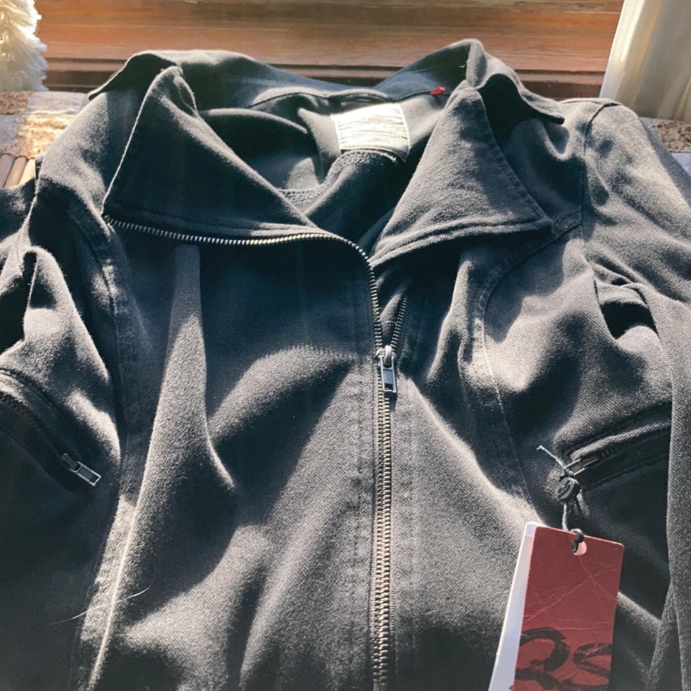 Black Denim Jacket - Picture 7 of 13